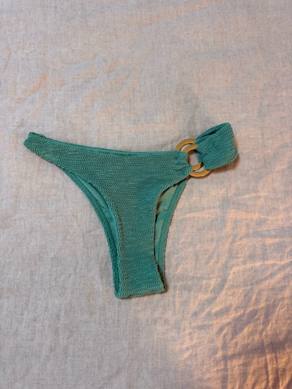 Worn Once Monday Swimwear Bottoms Size Medium in Pond
